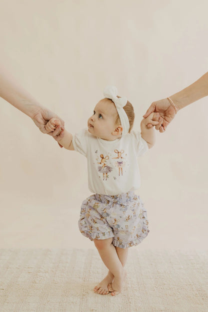 Confetti Kidz - Tiny Dancer Ruffle Shorties [sz:3-6 M]
