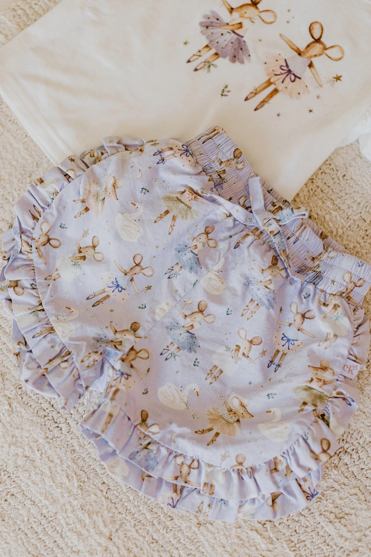 Confetti Kidz - Tiny Dancer Ruffle Shorties [sz:3-6 M]