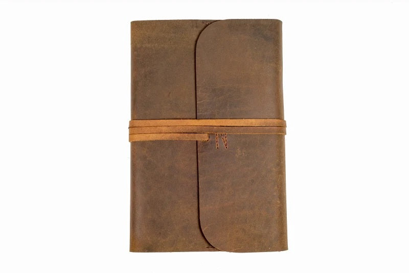Leather Journal Refillable - A5 Tan