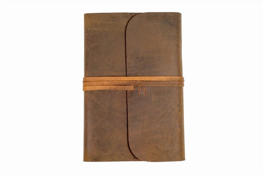Leather Journal Refillable - A5 Tan