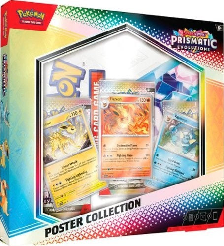Pokemon Scarlet And Violet Prismatic Evolutions Poster Collection - Multi