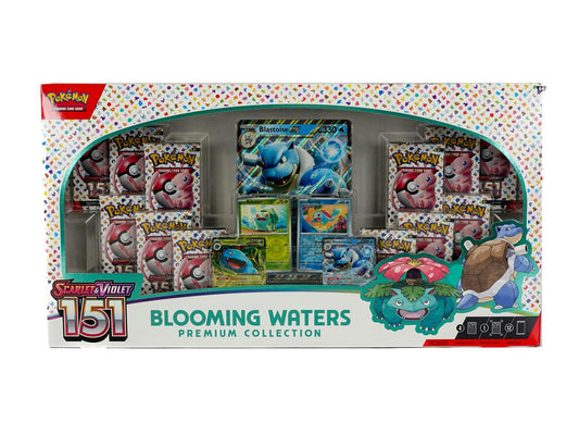 Pokemon Tcg Scarlet & Violet 151 Blooming Waters Premium Collection
