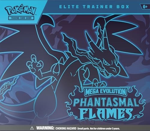 Pokémon Tcg: Mega Evolution—phantasmal Flames Elite Trainer Box