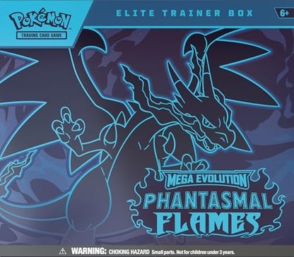 Pokémon Tcg: Mega Evolution—phantasmal Flames Elite Trainer Box
