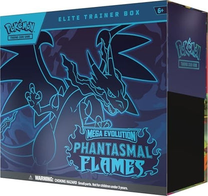 Pokémon Tcg: Mega Evolution—phantasmal Flames Elite Trainer Box