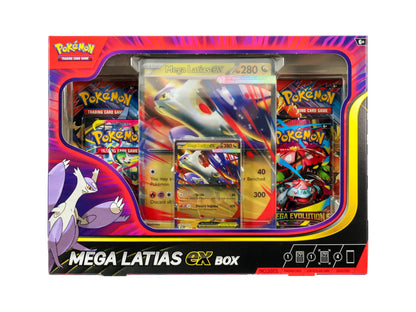 Pokemon Tcg Mega Latias Ex Box [4 Booster Packs, 1 Promo Card, 1 Oversized Promo Card]