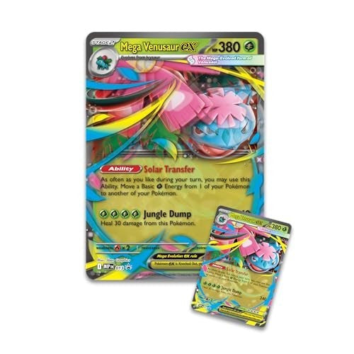 Pokémon Tcg: Mega Venusaur Ex Premium Collection Box