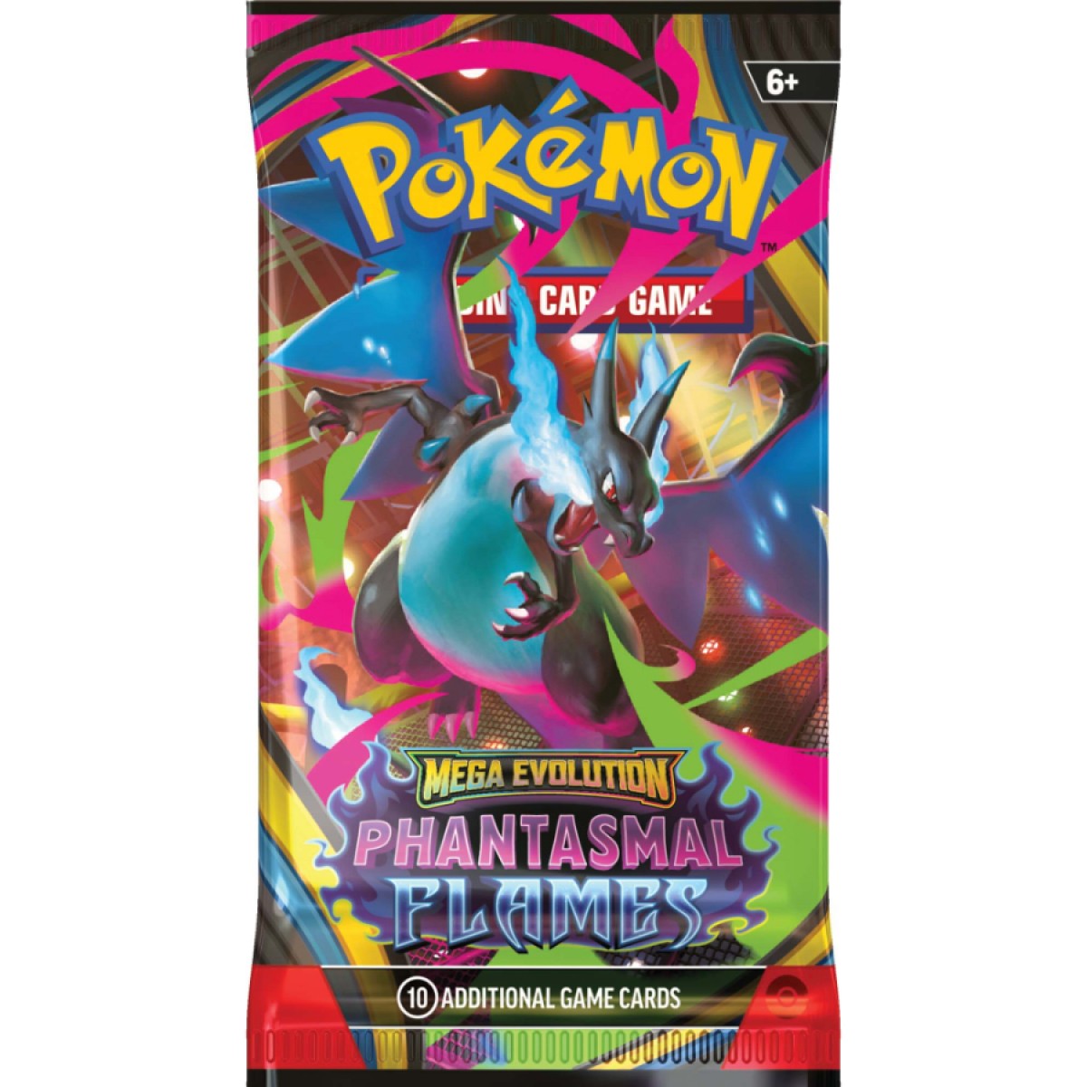 Pokemon Tcg Mega Evolutions 2 Phantasmal Flames Booster