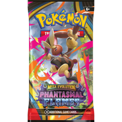 Pokemon Tcg Mega Evolutions 2 Phantasmal Flames Booster