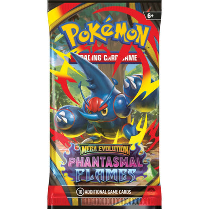 Pokemon Tcg Mega Evolutions 2 Phantasmal Flames Booster
