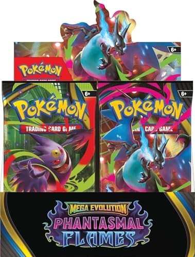 Pokemon Tcg: Mega Evolutions Phantasmal Flames Booster Box -unopened