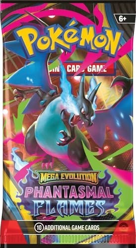 Pokemon Tcg: Mega Evolutions Phantasmal Flames Booster Box -unopened