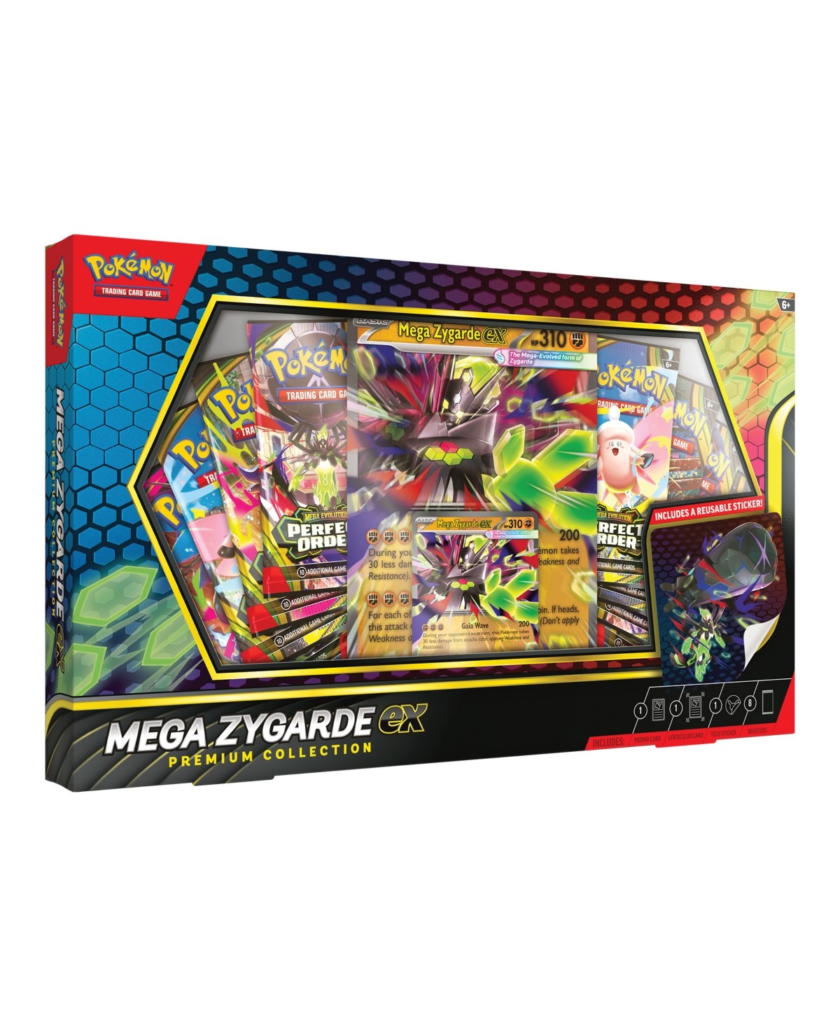 Pokemon Mega Zygarde Ex Premium Collection Box