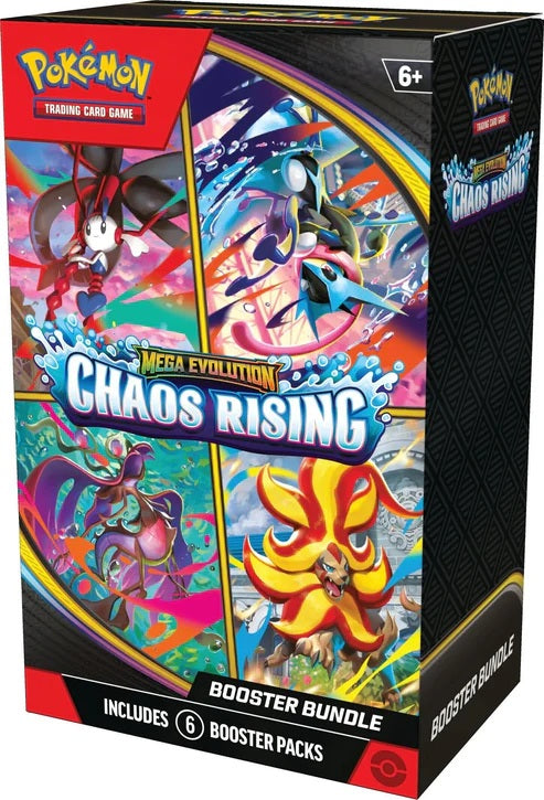 Pokemon Tcg Mega Evolutions 4 Chaos Rising Booster Bundle