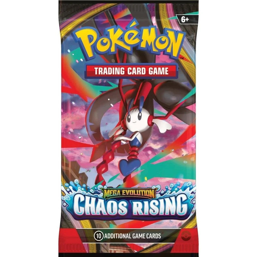 Pokemon Tcg Mega Evolutions 4 Chaos Rising Booster Pack - Chosen At Random...
