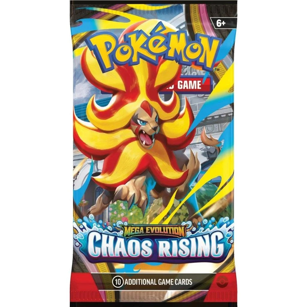Pokemon Tcg Mega Evolutions 4 Chaos Rising Booster Pack - Chosen At Random...
