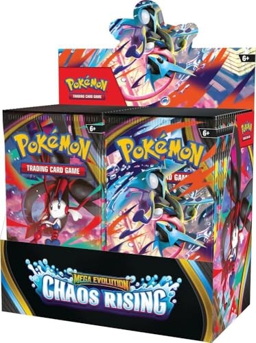 Pokemon Tcg: Mega Evolution Chaos Rising Booster Box