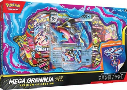 Pokémon Tcg: Mega Greninja Ex Premium Collection