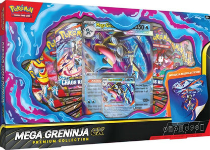 Pokémon Tcg: Mega Greninja Ex Premium Collection
