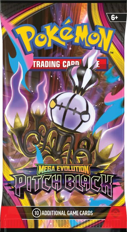 Pokemon Tcg Mega Evolutions 5 Pitch Black Booster Packs . Picked At Random