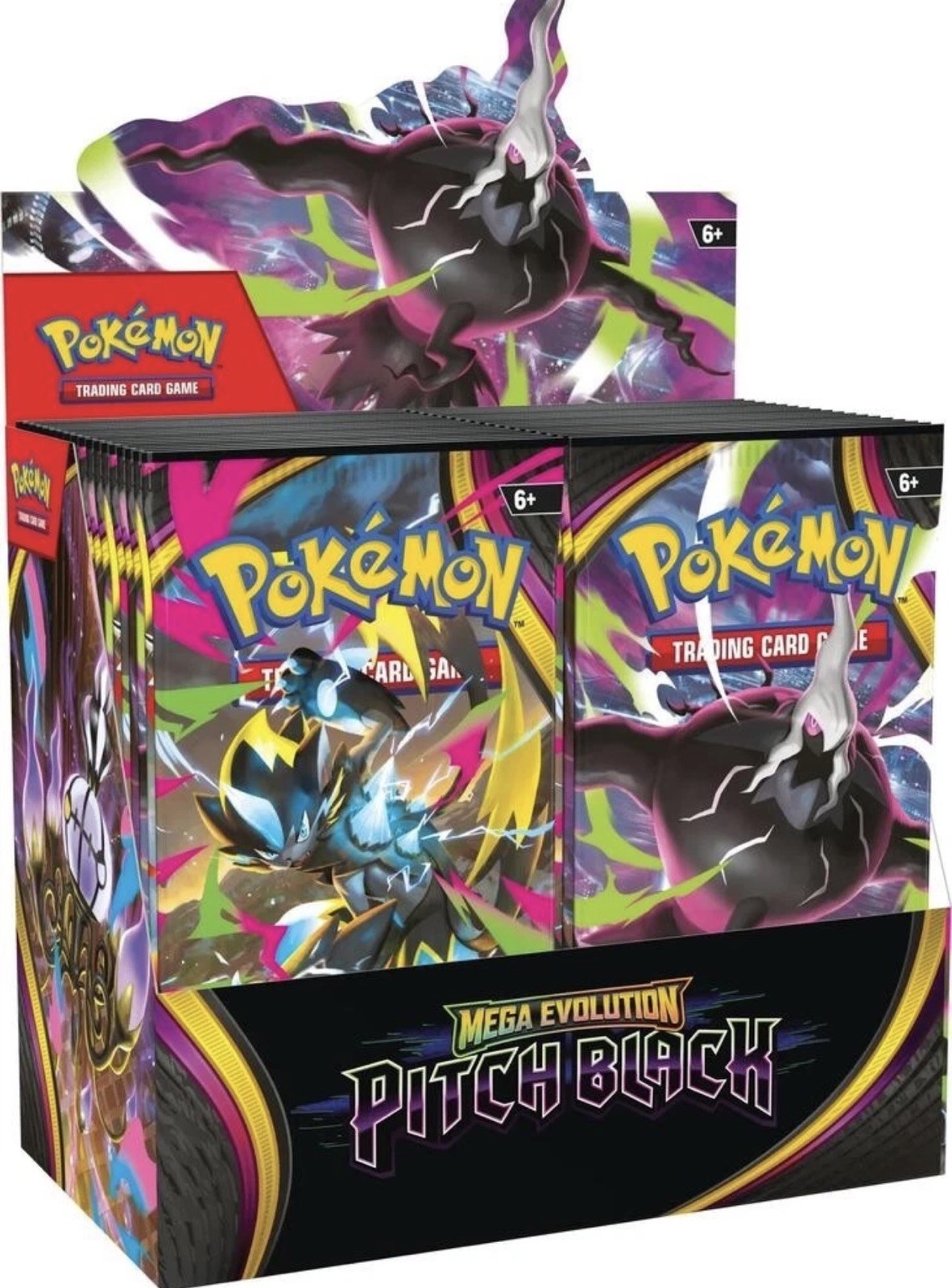 Pokémon Tcg Mega Evolution 5 Pitch Black Booster Display Box