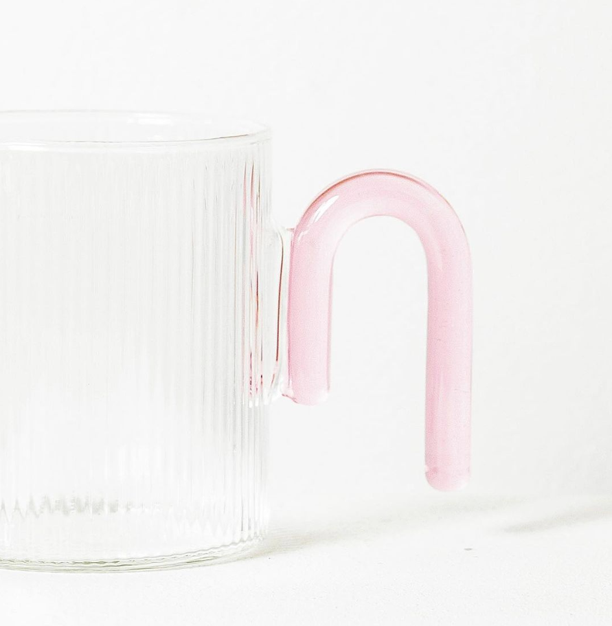 Archer Mug Clear/blush