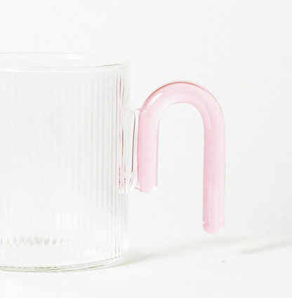 Archer Mug Clear/blush