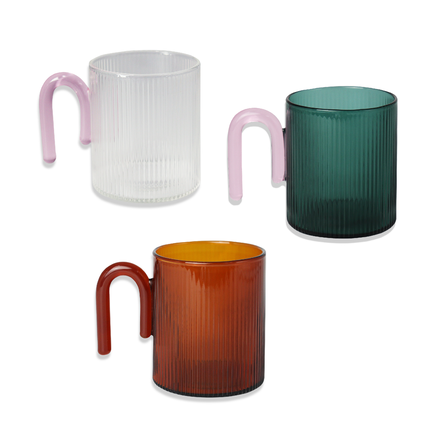 Archer Mug Clear/blush