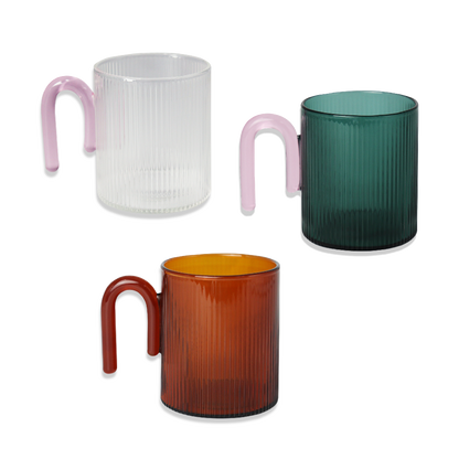 Archer Mug Clear/blush