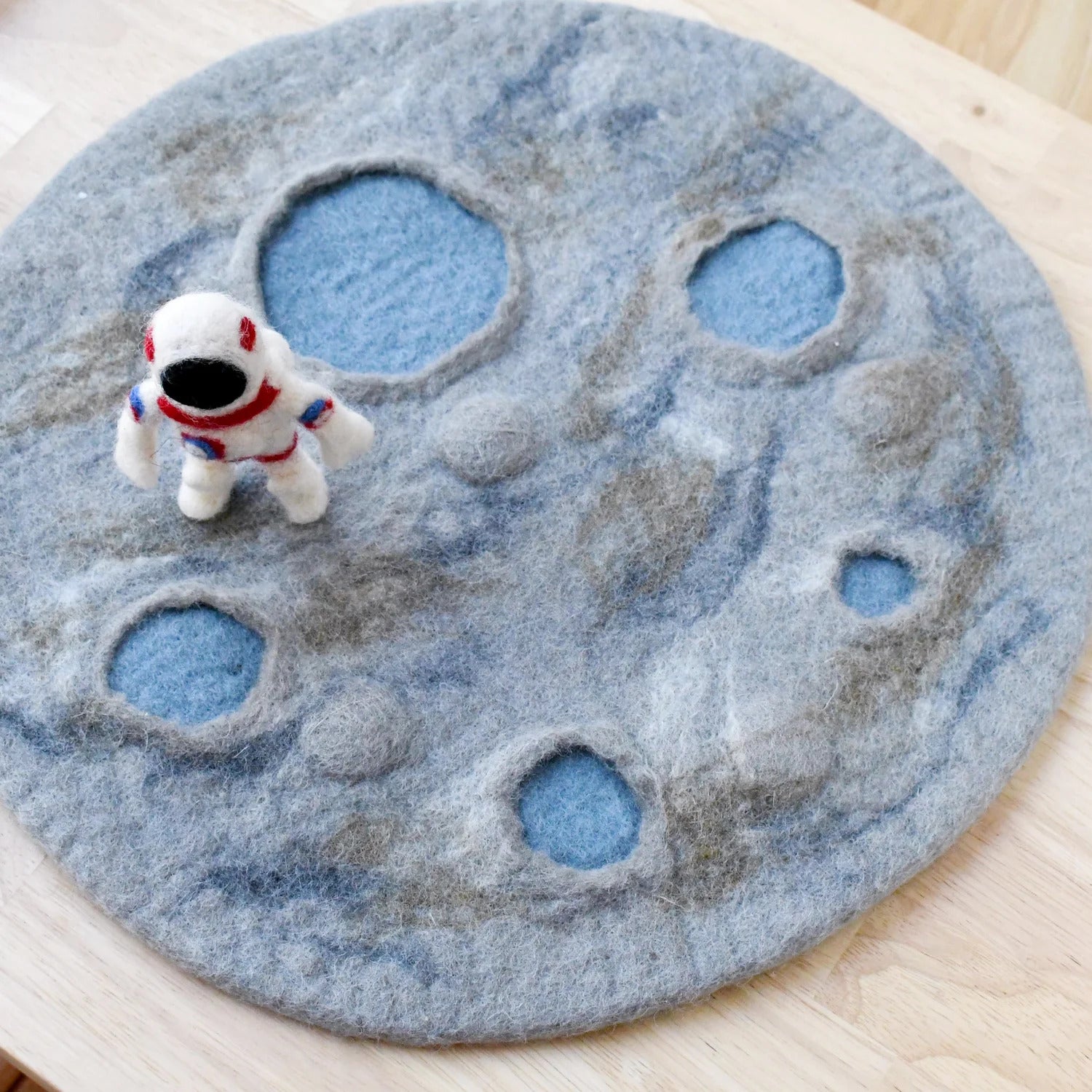 Moon Crater With Astrnaut Space Playscape