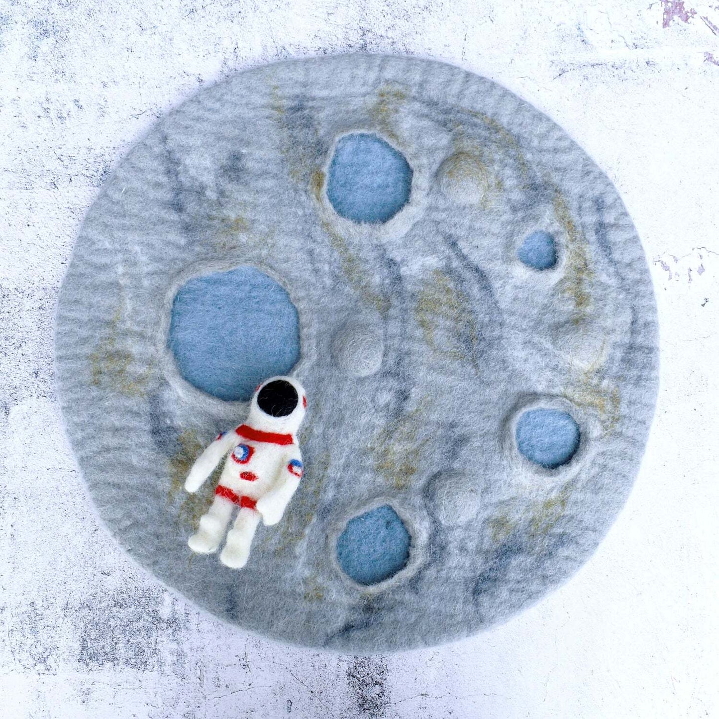 Moon Crater With Astrnaut Space Playscape