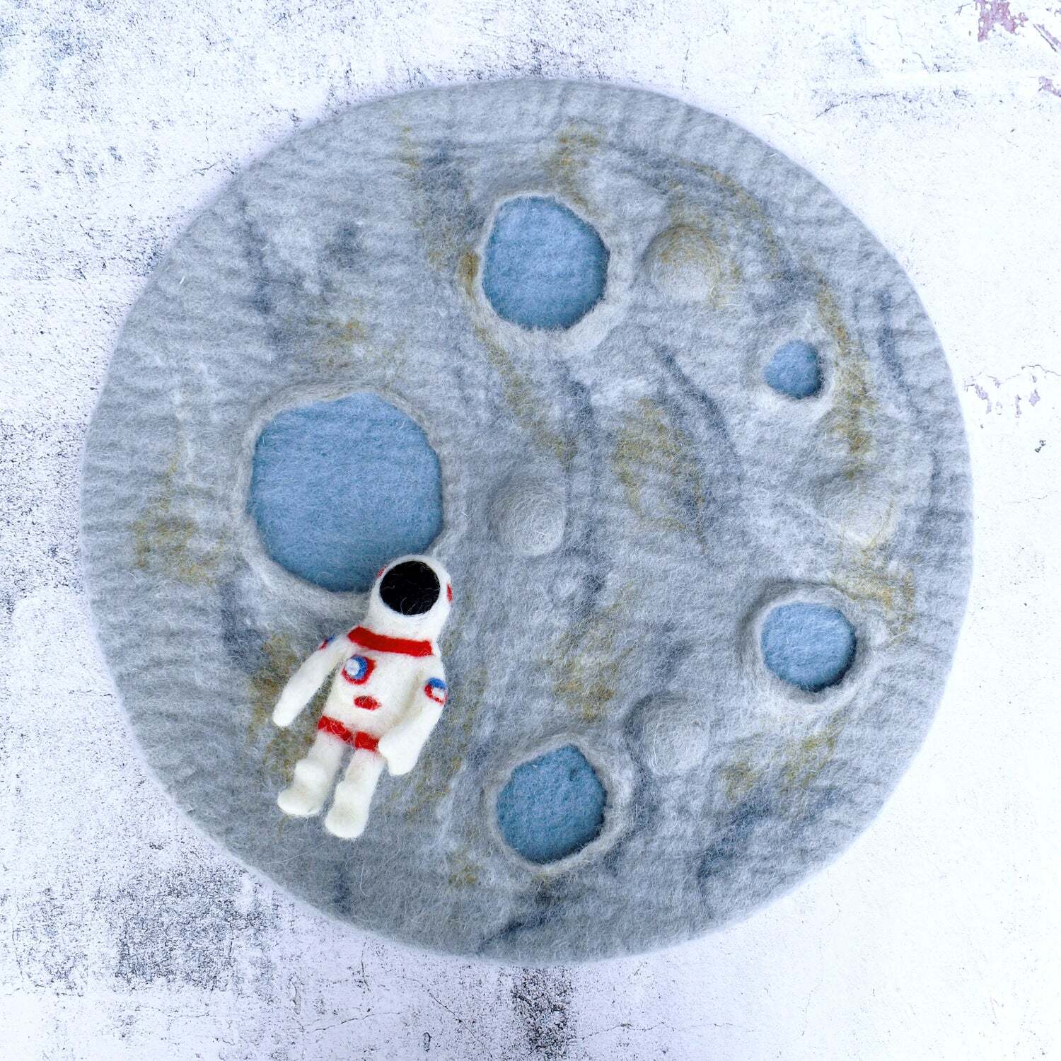 Moon Crater With Astrnaut Space Playscape