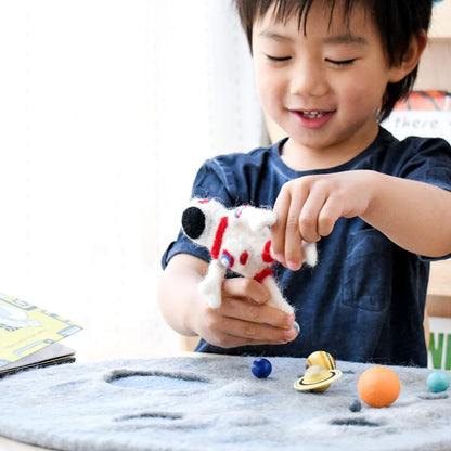 Moon Crater With Astrnaut Space Playscape