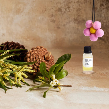 Sandlewood Vanilla Felt Air Freshner