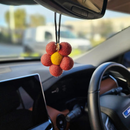Sandlewood Vanilla Felt Air Freshner