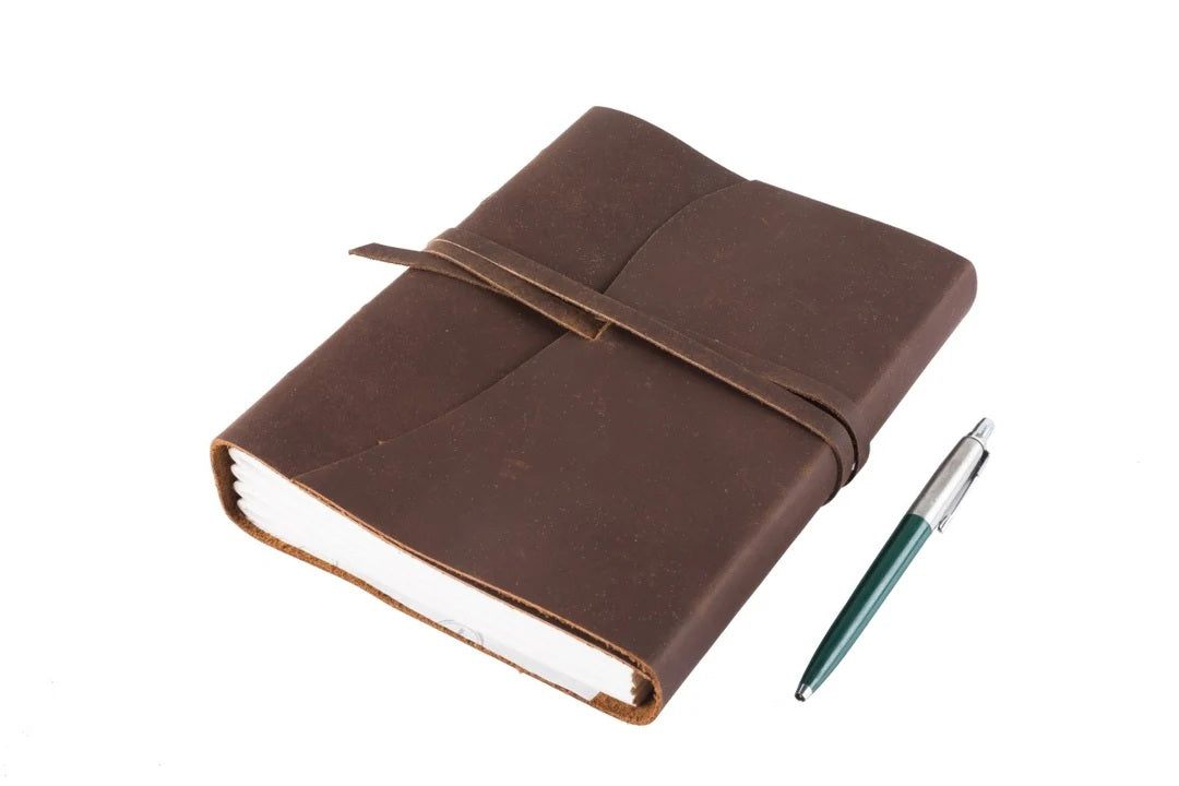 Leather Journal - Manaf Espresso A5 Unlined