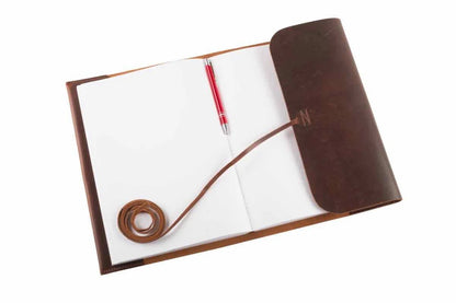 Leather Journal - Refillable Tan A5 Unlined