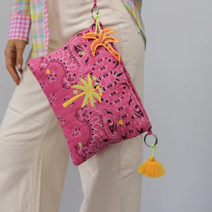 Pink Cotton Bag