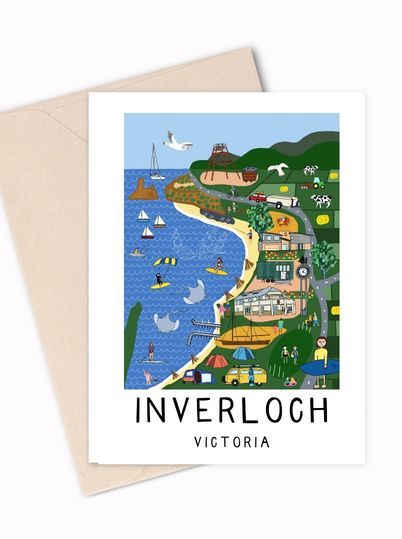 Inverloch Greeting Cards - Egd
