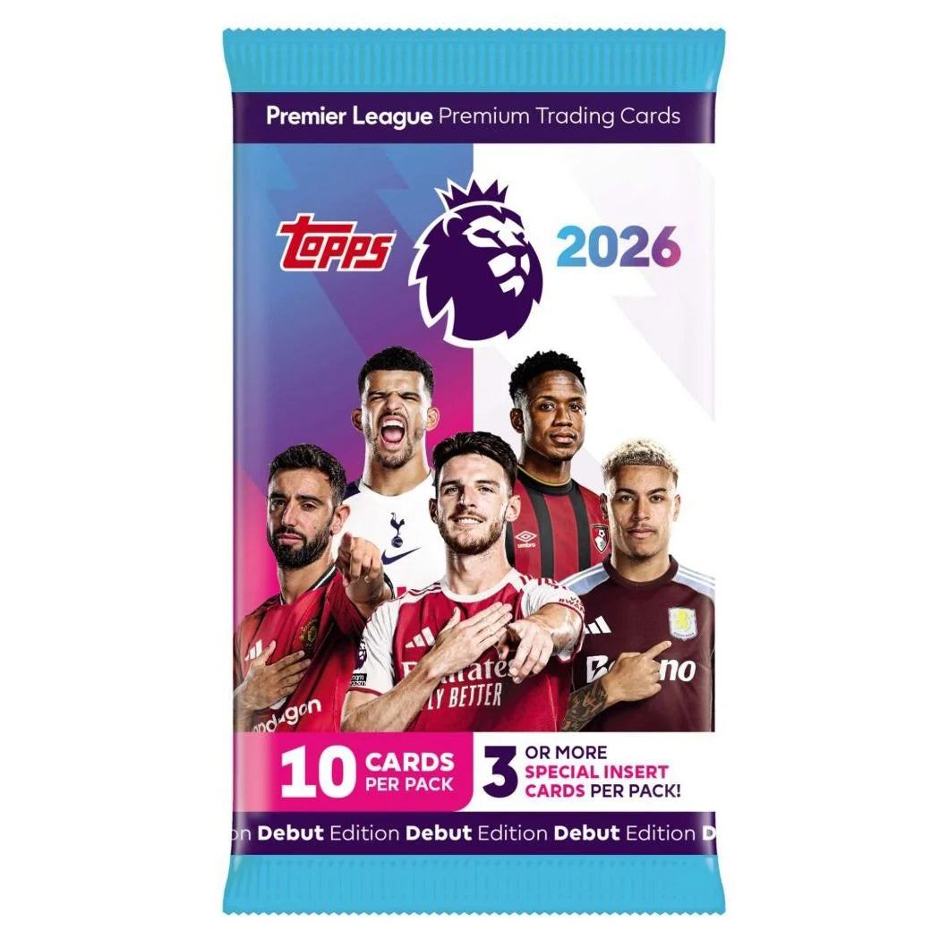 Topps 2026 Premier League Trading Cards Booster Box
