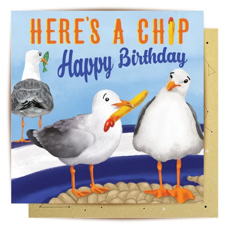 Greeting Card Here's The Chip La La Land