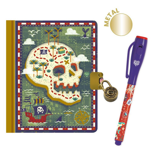 Steve Little Secret Notebook With Magic Pen