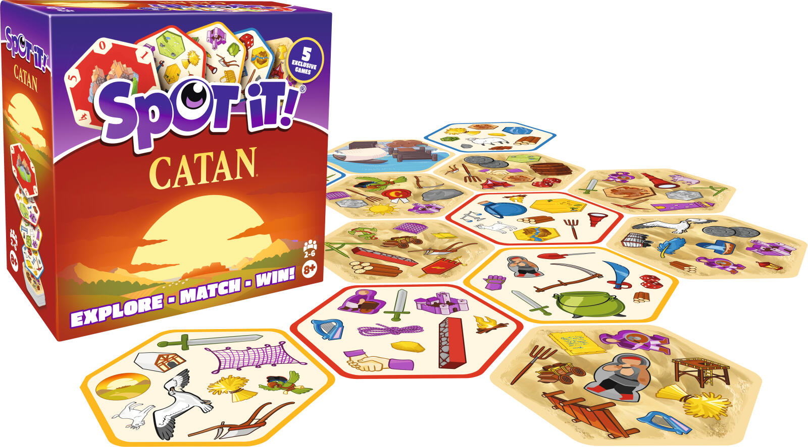 Spot It Catan