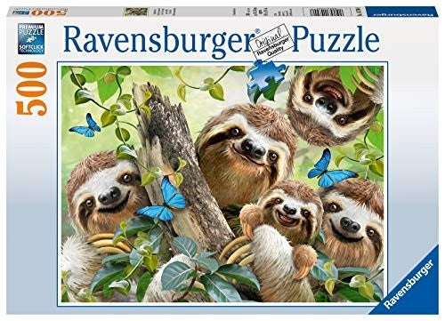 Puzzle 500pc Sloth Selfie 