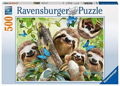 Puzzle 500pc Sloth Selfie 