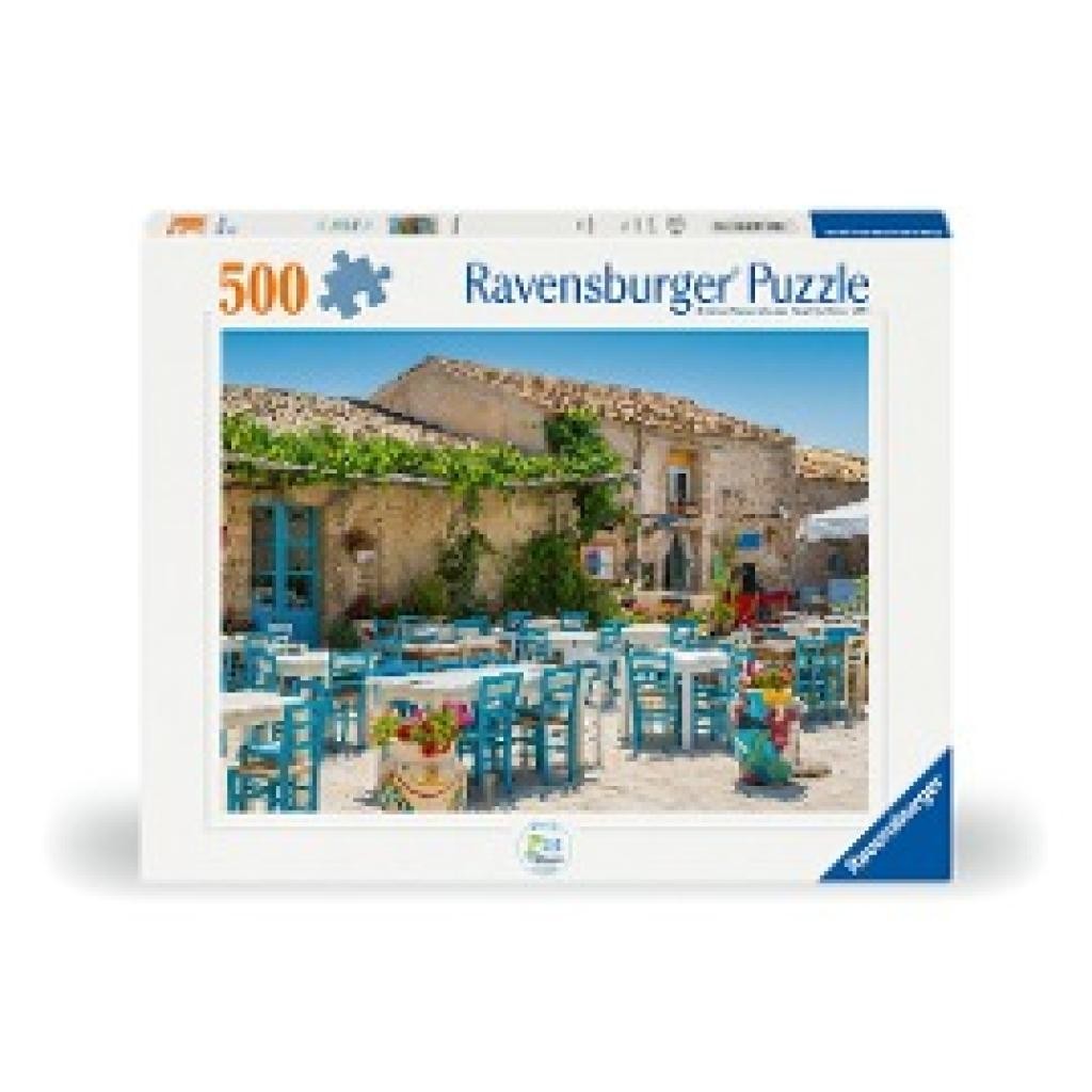500pc Ravensburger Marzamemi, Sicilia Jigsaw Interactive Themed Puzzle Pieces