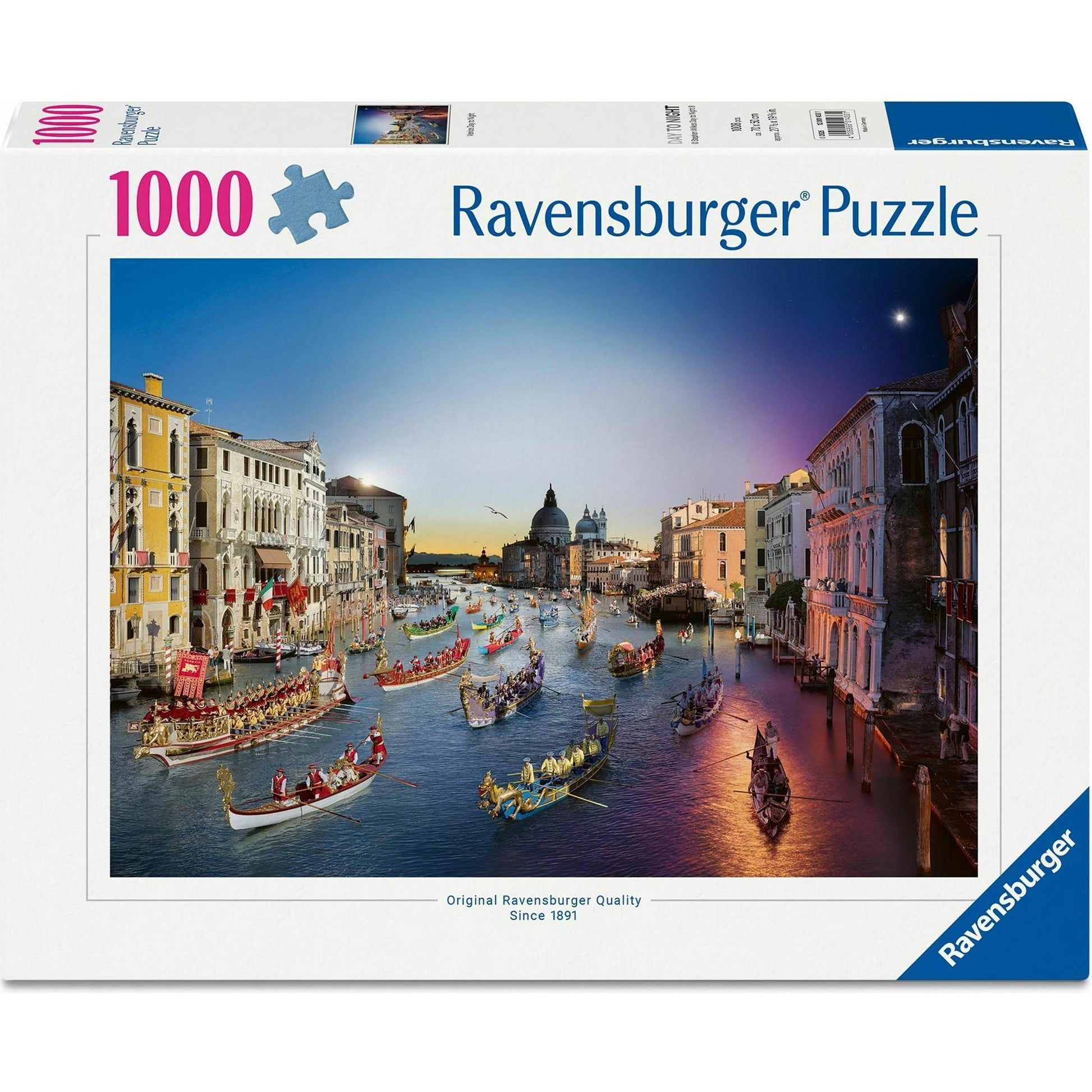 Ravensburger - Venice Day To Night Puzzle 1000 Pieces