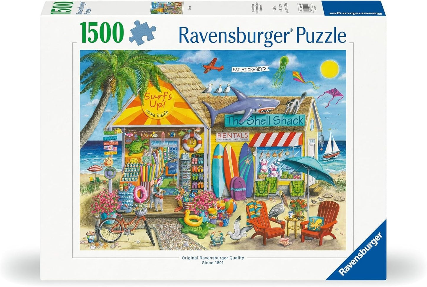 Puzzle 1500pc Surf's Up 