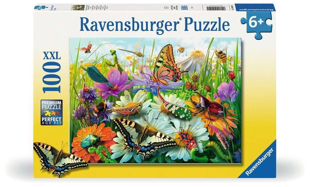 Puzzle 100 Pc Wonderful World Of Insects 
