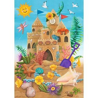 Sunshine Sandcastle - 35 Xxl Pieces